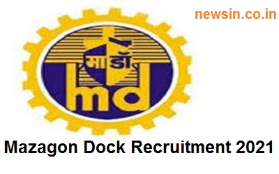 Mazagon Dock Recruitment 2021