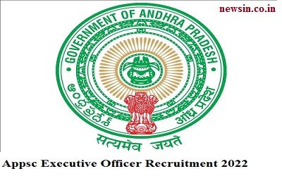 Appsc Executive Officer Recruitment 2022