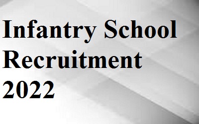 Infantry School Group c Recruitment 2022