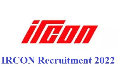 IRCON Recruitment 2022 Notification